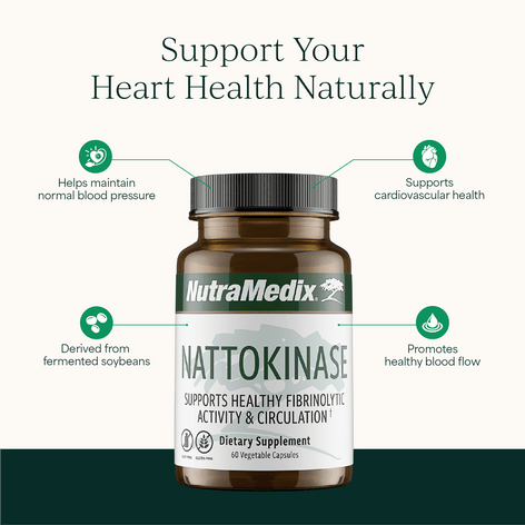 Nattokinase - 60 Vegetable Capsules