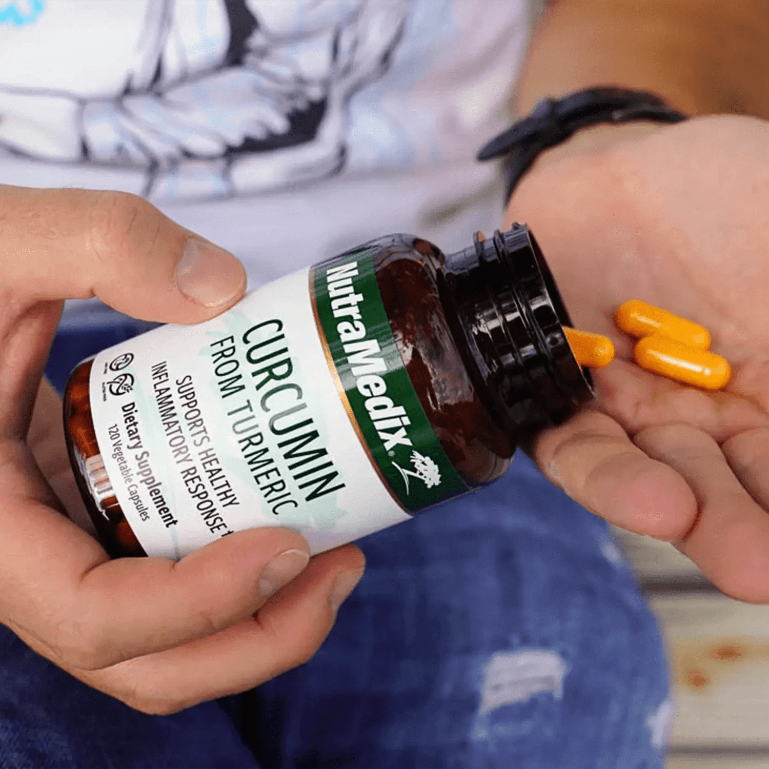 Curcumin from Turmeric - 120 Vegetable Capsules