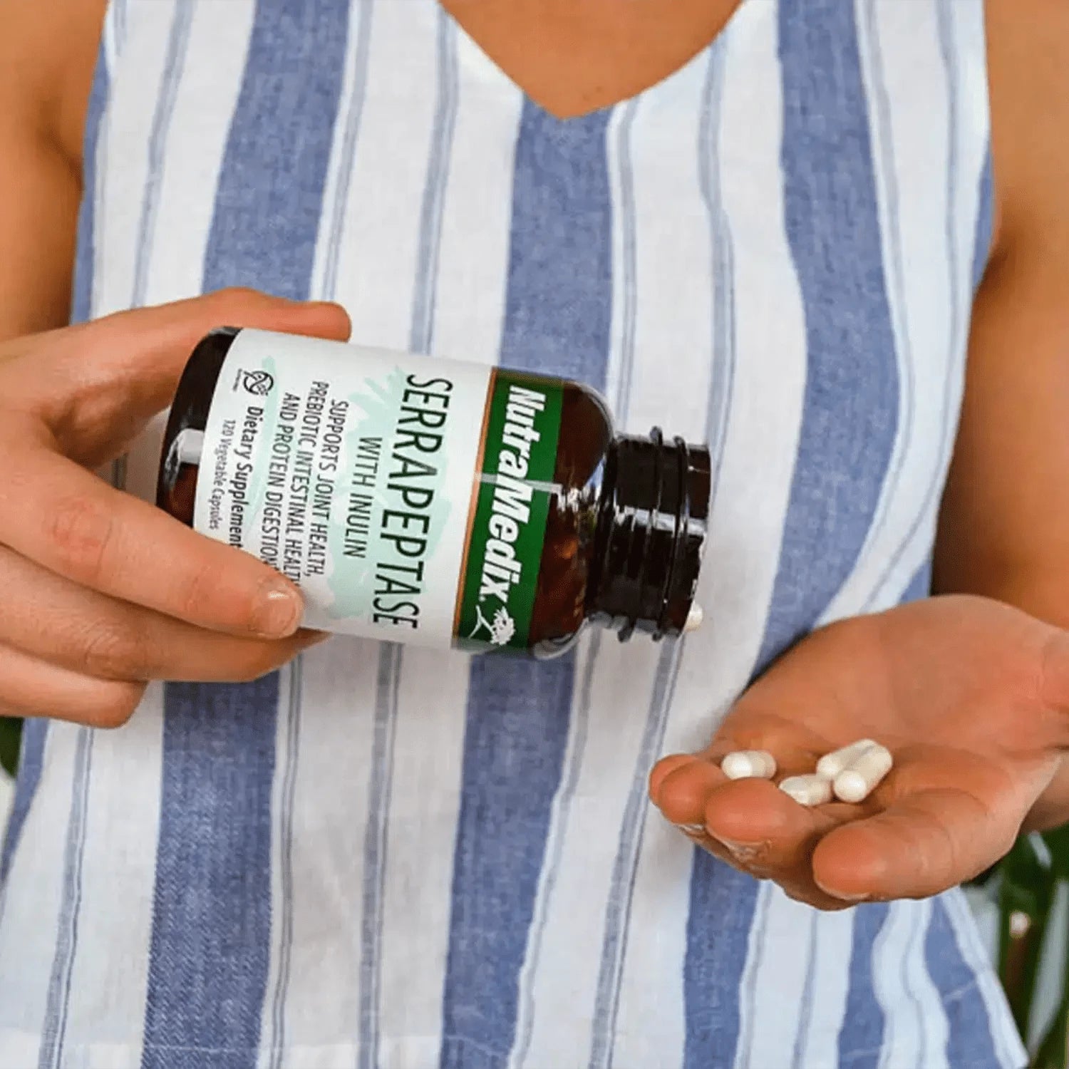 Serrapeptase - 120 Vegetable Capsules